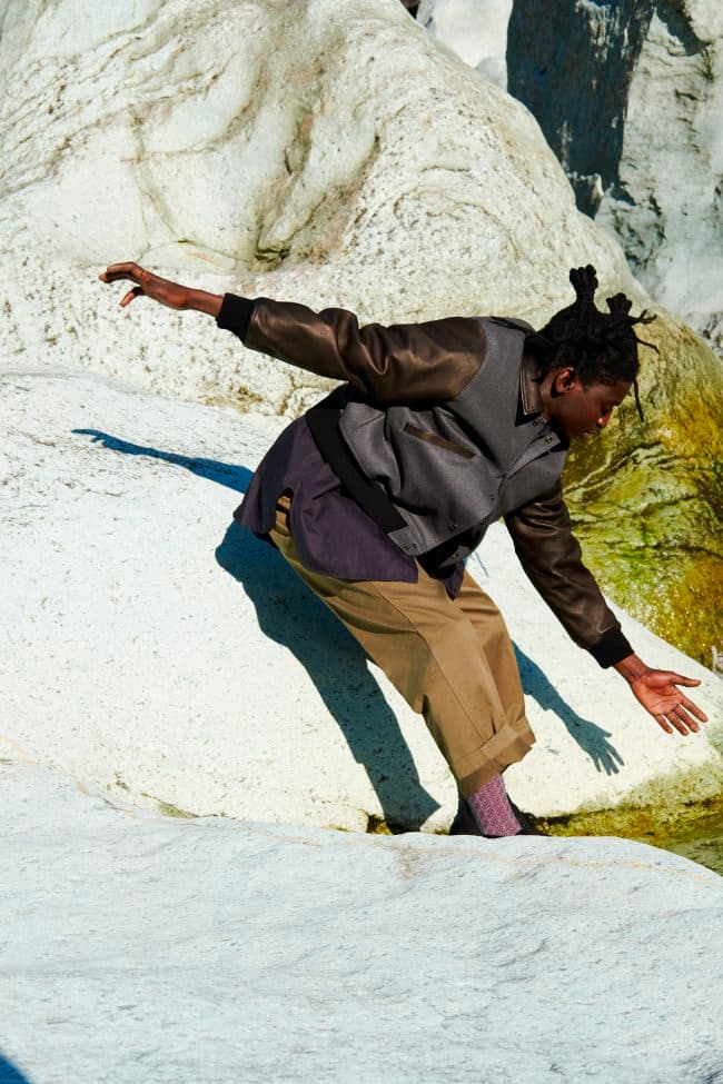 KAPTAIN SUNSHINE Fall Winter 2020 Lookbook menswear streetwear collection capsule japanese americana sartorial tailored functional apparel jackets coasts t shirts pants trousers