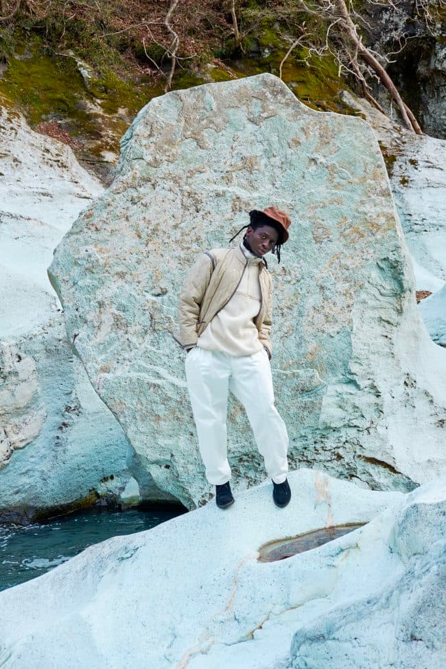 KAPTAIN SUNSHINE Fall Winter 2020 Lookbook menswear streetwear collection capsule japanese americana sartorial tailored functional apparel jackets coasts t shirts pants trousers