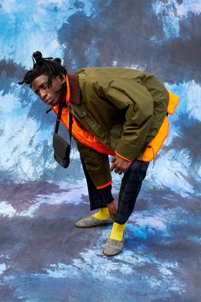 KAPTAIN SUNSHINE Fall Winter 2020 Lookbook menswear streetwear collection capsule japanese americana sartorial tailored functional apparel jackets coasts t shirts pants trousers