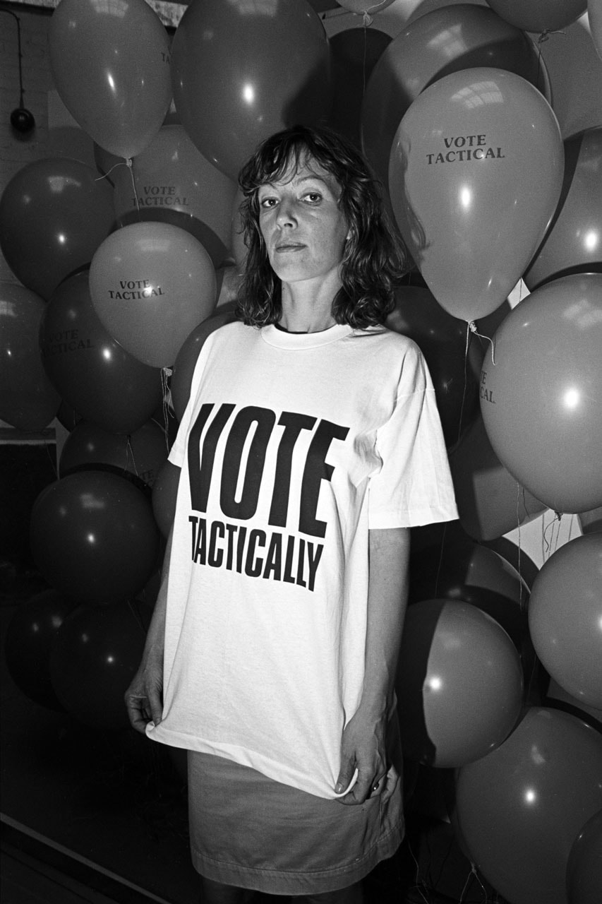 Katharine Hamnett Interview black lives matter police politics voting Protests, Sustainability 