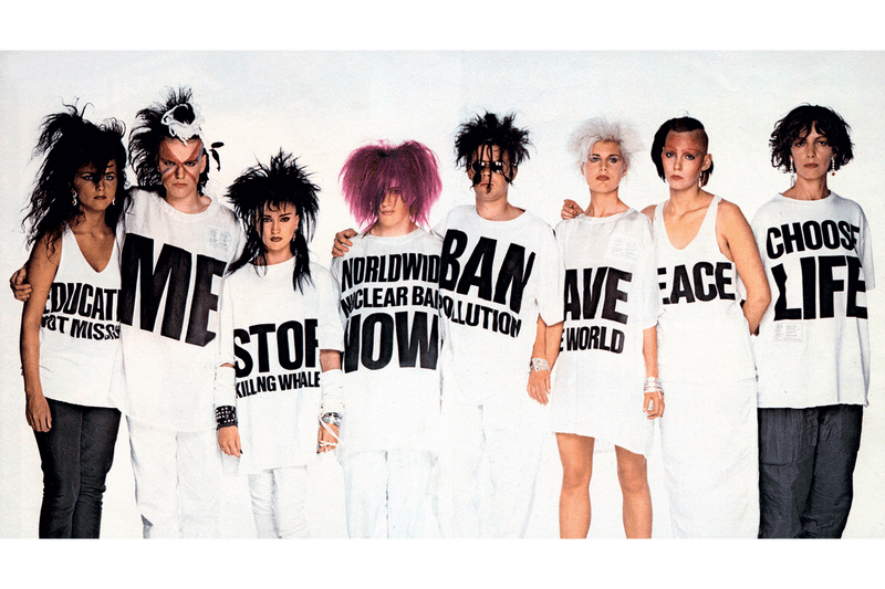 Katharine Hamnett Interview black lives matter police politics voting Protests, Sustainability 