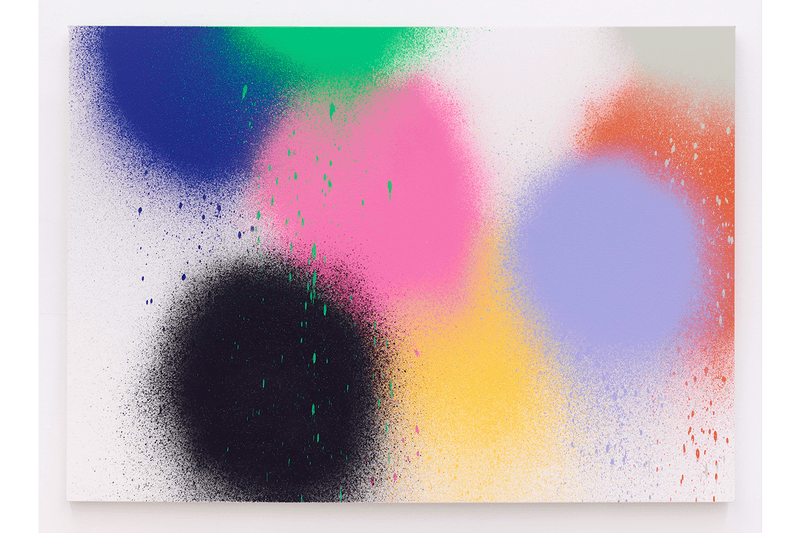 katsu drone paintings the hole nyc gallery