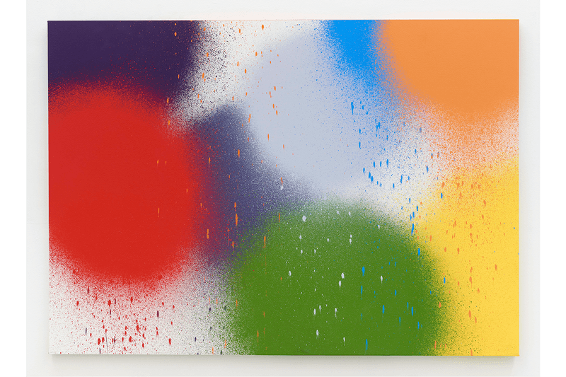 katsu drone paintings the hole nyc gallery