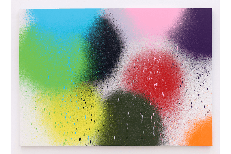 katsu drone paintings the hole nyc gallery