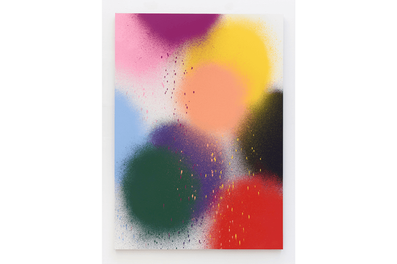 katsu drone paintings the hole nyc gallery