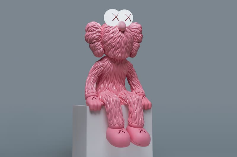 KAWS BFF Light SEEING Pink alloy led mixed media allrightsreserved companion raffle release info ddt store