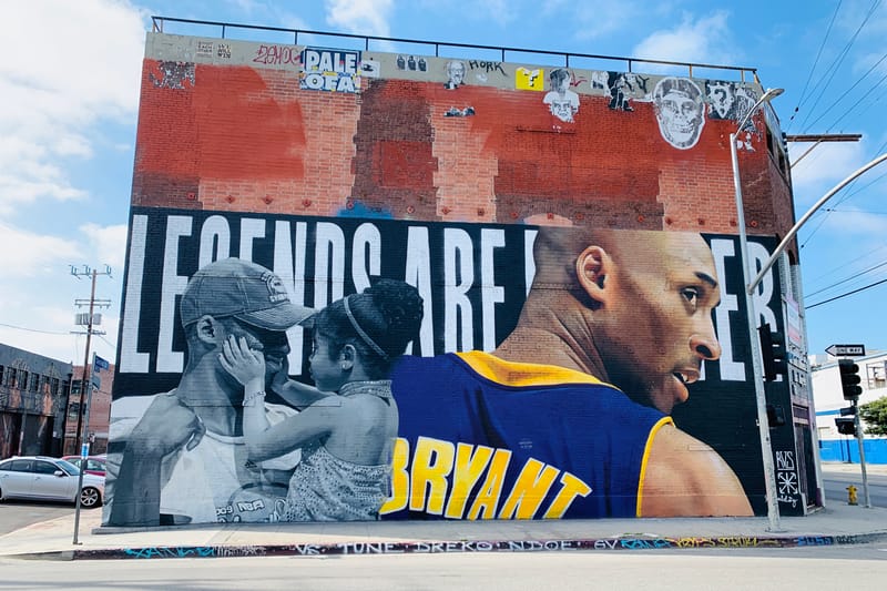 kobe bryant mural