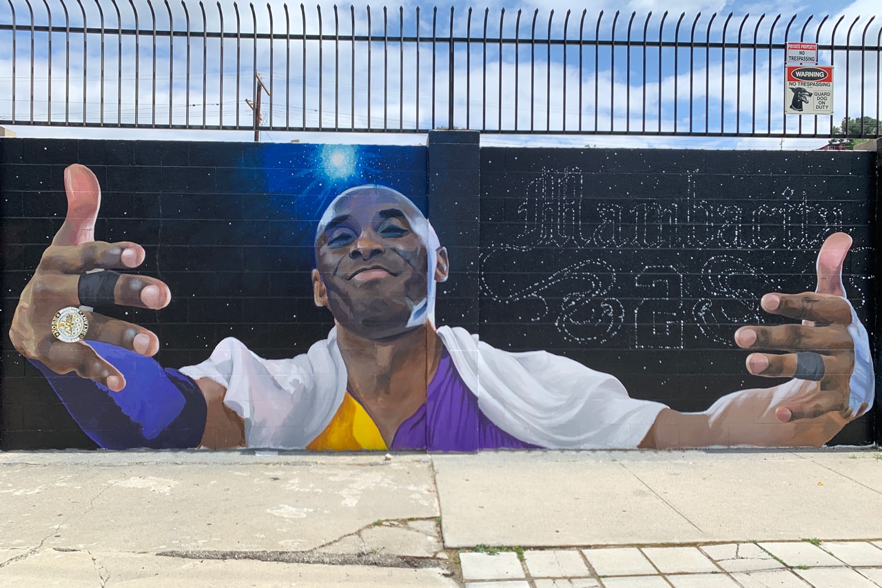 Kobe Bryant tribute murals
