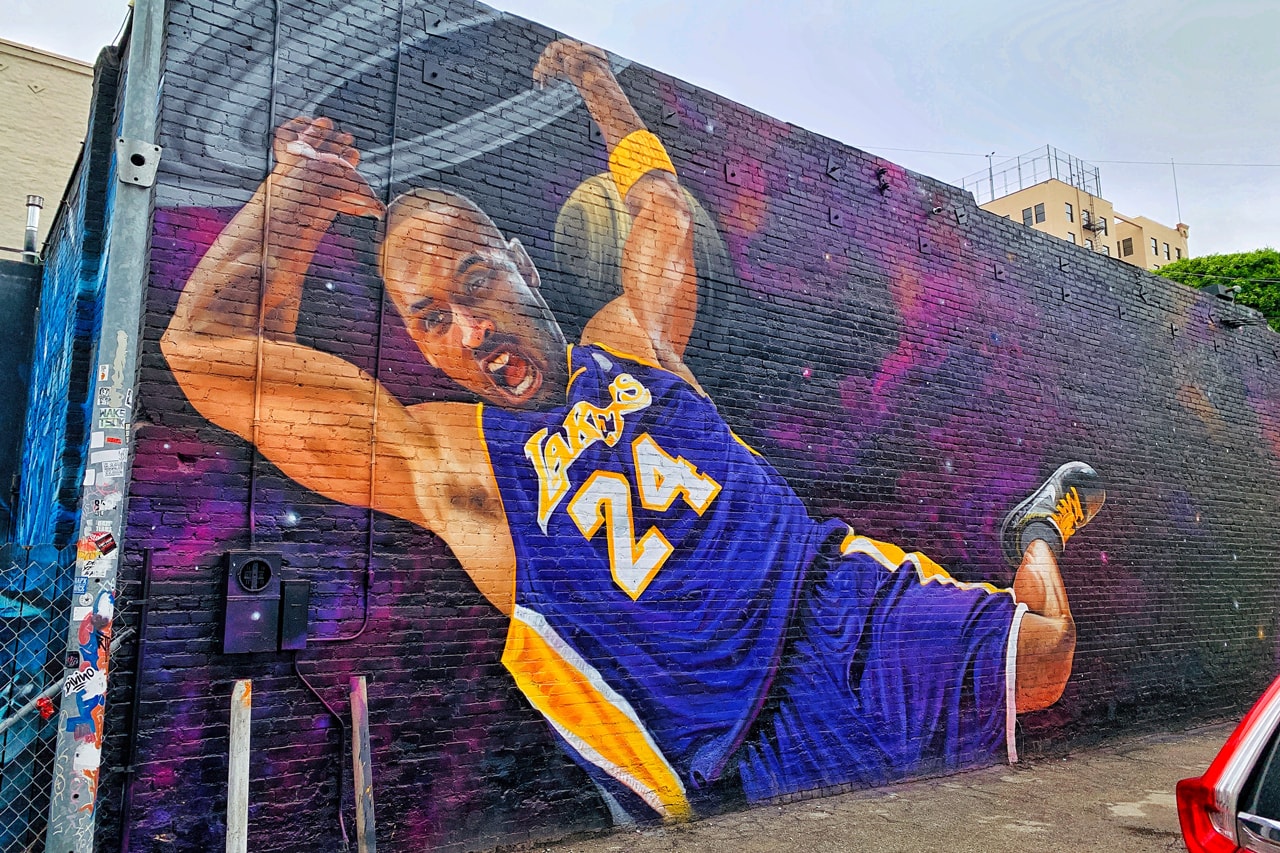 Kobe Bryant tribute murals