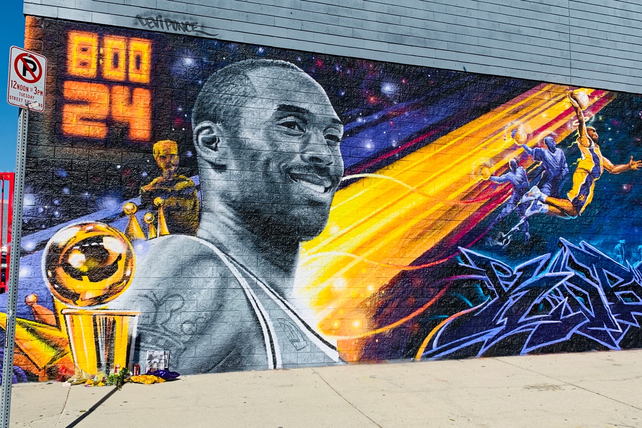 Kobe Bryant tribute murals