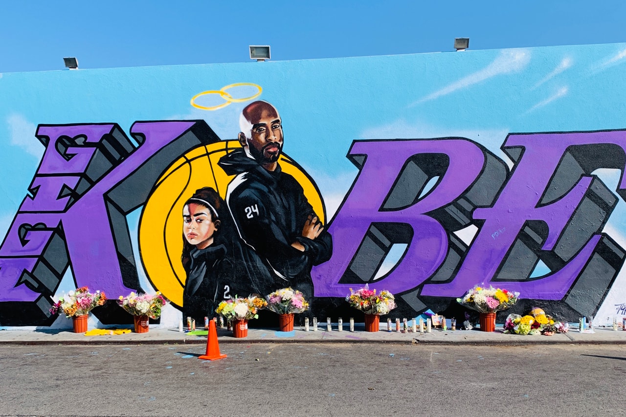 Kobe Bryant tribute murals