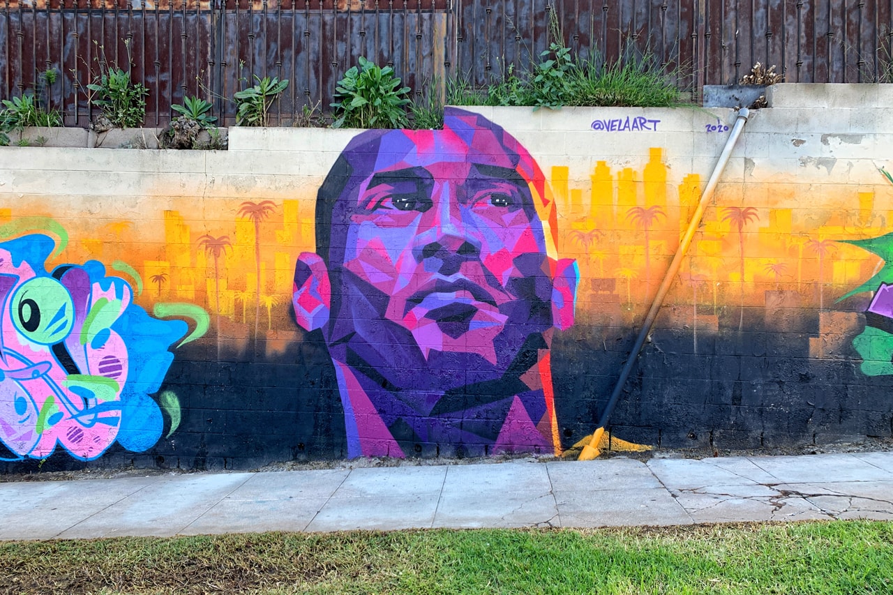 Kobe Bryant tribute murals