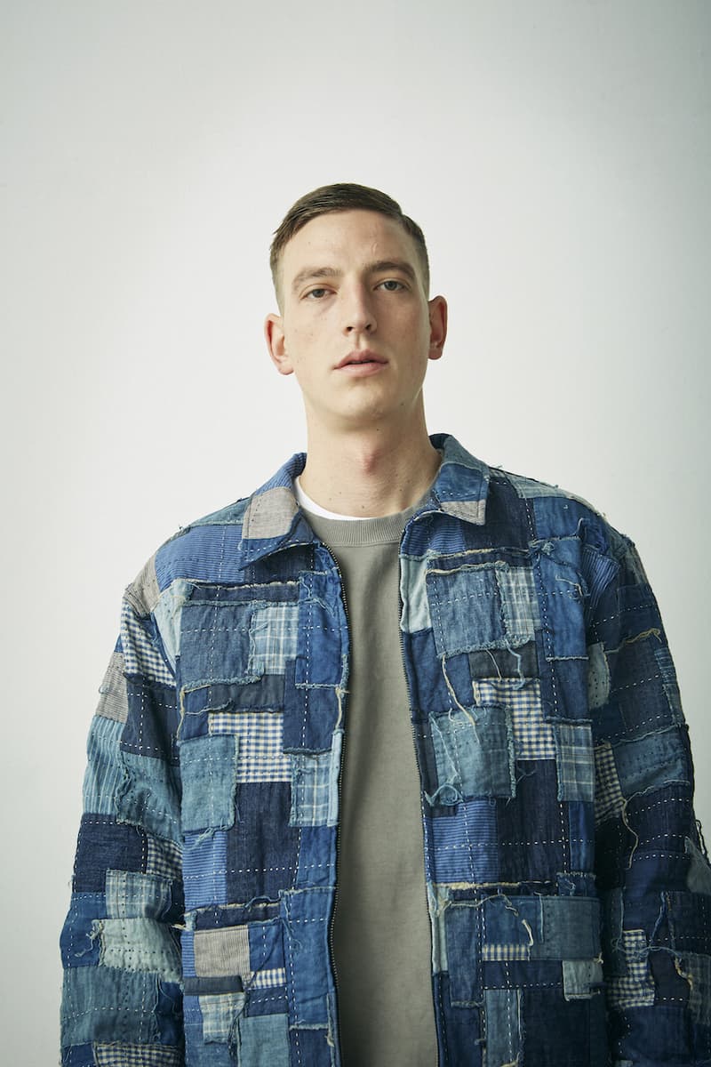 KUON Fall/Winter 2020 Collection Lookbook fw20 menswear japan patchwork denim