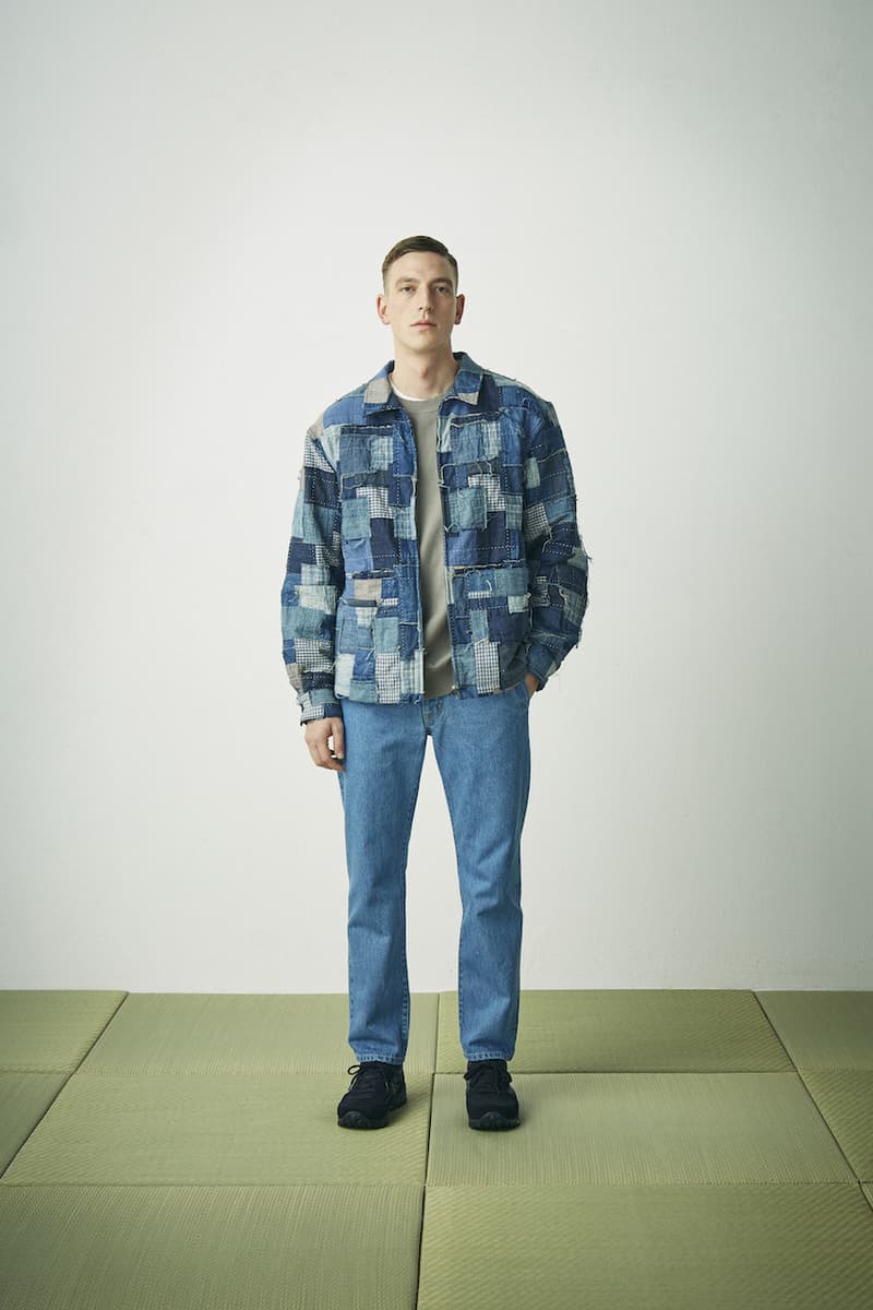 KUON Fall/Winter 2020 Collection Lookbook fw20 menswear japan patchwork denim