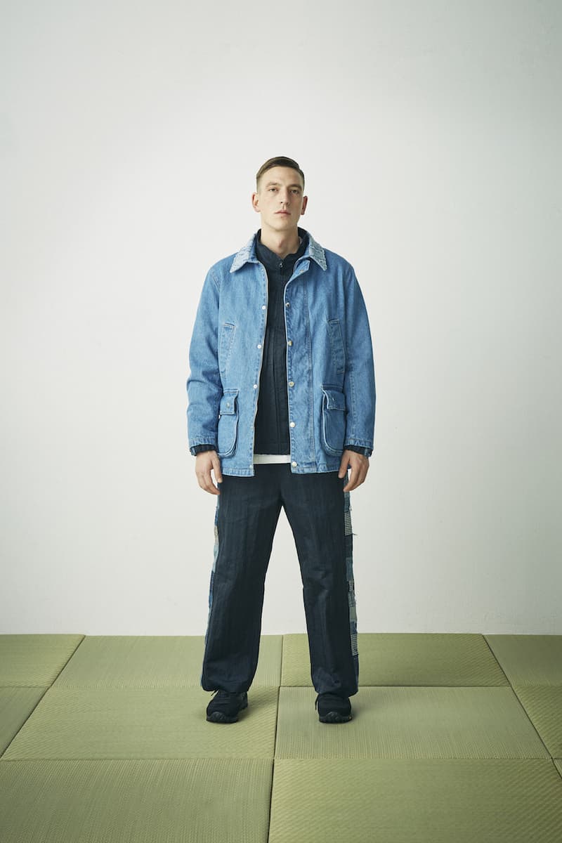 KUON Fall/Winter 2020 Collection Lookbook fw20 menswear japan patchwork denim