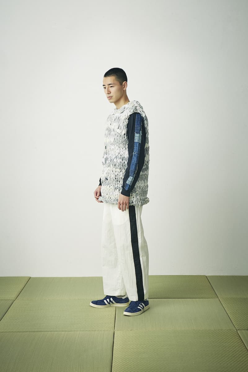 KUON Fall/Winter 2020 Collection Lookbook fw20 menswear japan patchwork denim