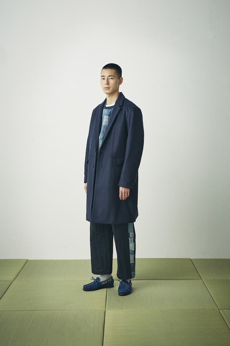 KUON Fall/Winter 2020 Collection Lookbook fw20 menswear japan patchwork denim