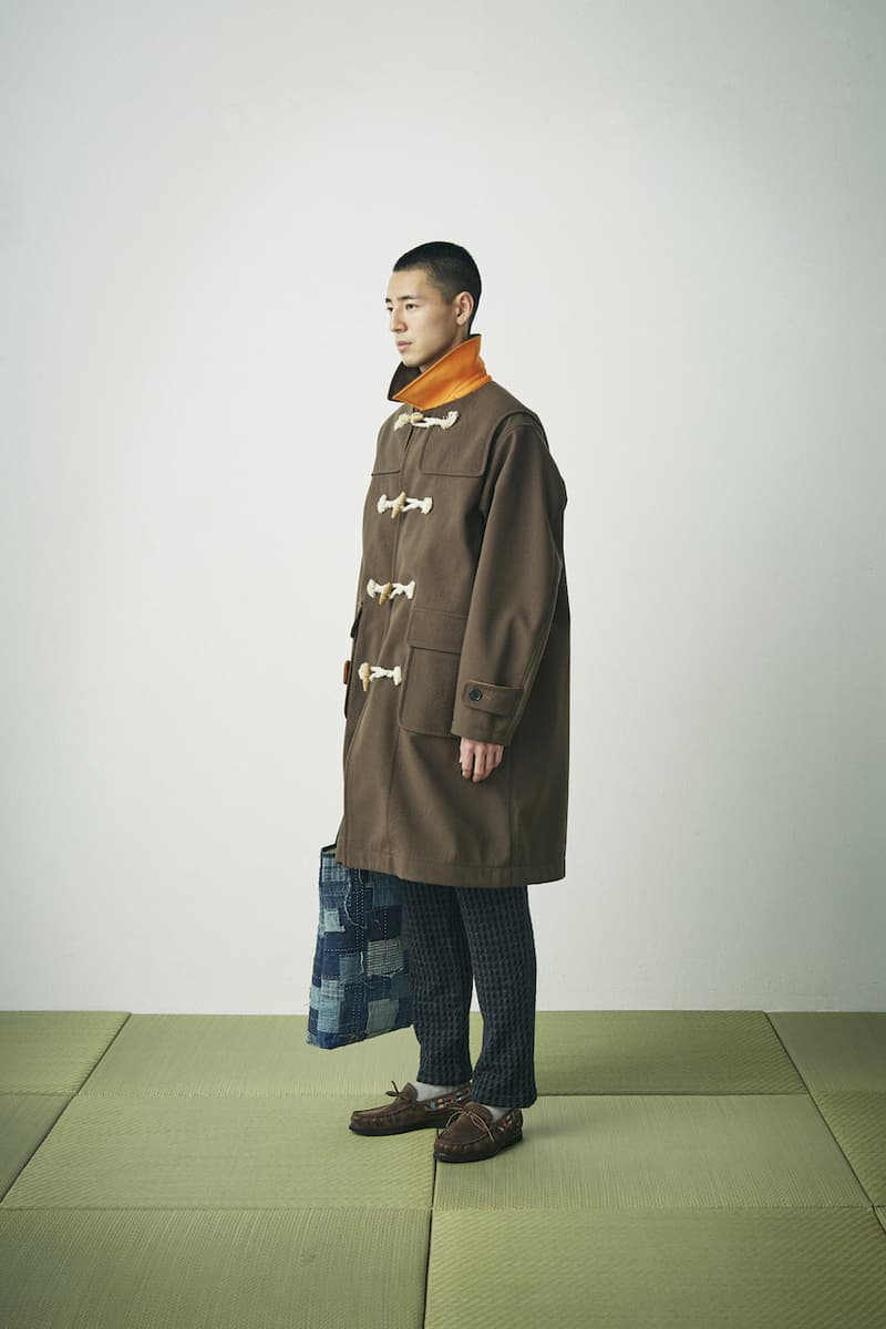 KUON Fall/Winter 2020 Collection Lookbook fw20 menswear japan patchwork denim