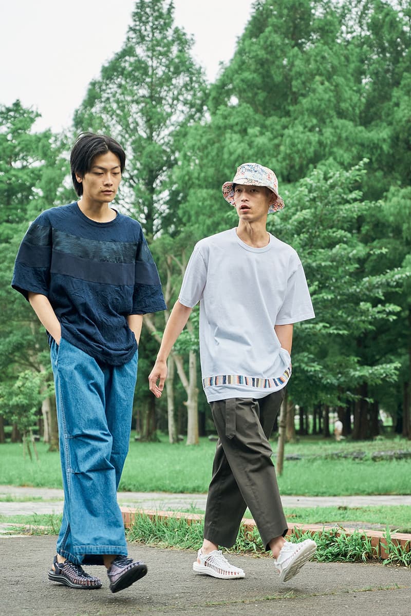 KUON Spring/Summer 2021 Collection Lookbook ss21 japan shinichiro ishibashi designer patchwork boro indigo dye sashiko