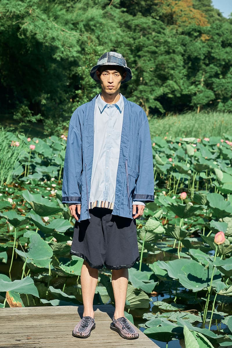 KUON Spring/Summer 2021 Collection Lookbook ss21 japan shinichiro ishibashi designer patchwork boro indigo dye sashiko