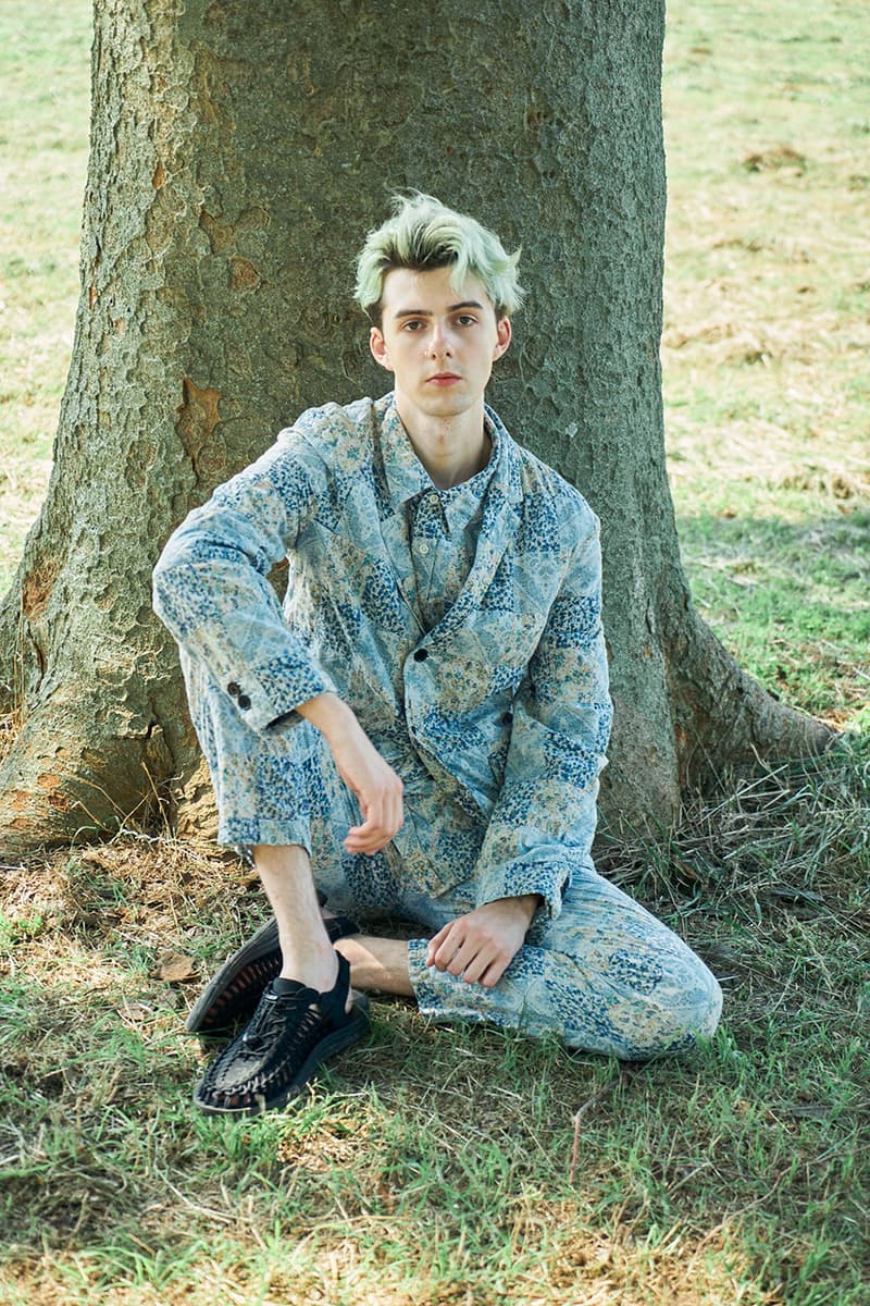 KUON Spring/Summer 2021 Collection Lookbook ss21 japan shinichiro ishibashi designer patchwork boro indigo dye sashiko