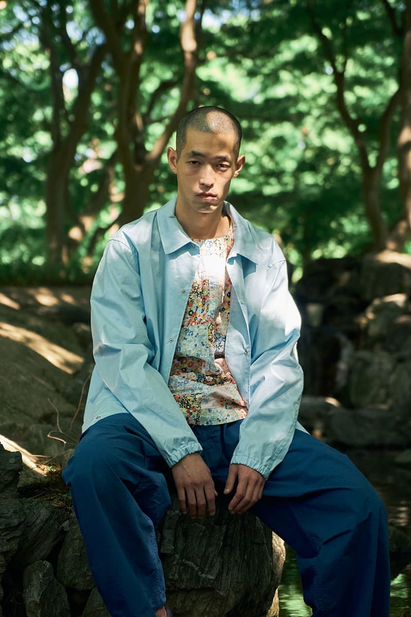 KUON Spring/Summer 2021 Collection Lookbook ss21 japan shinichiro ishibashi designer patchwork boro indigo dye sashiko