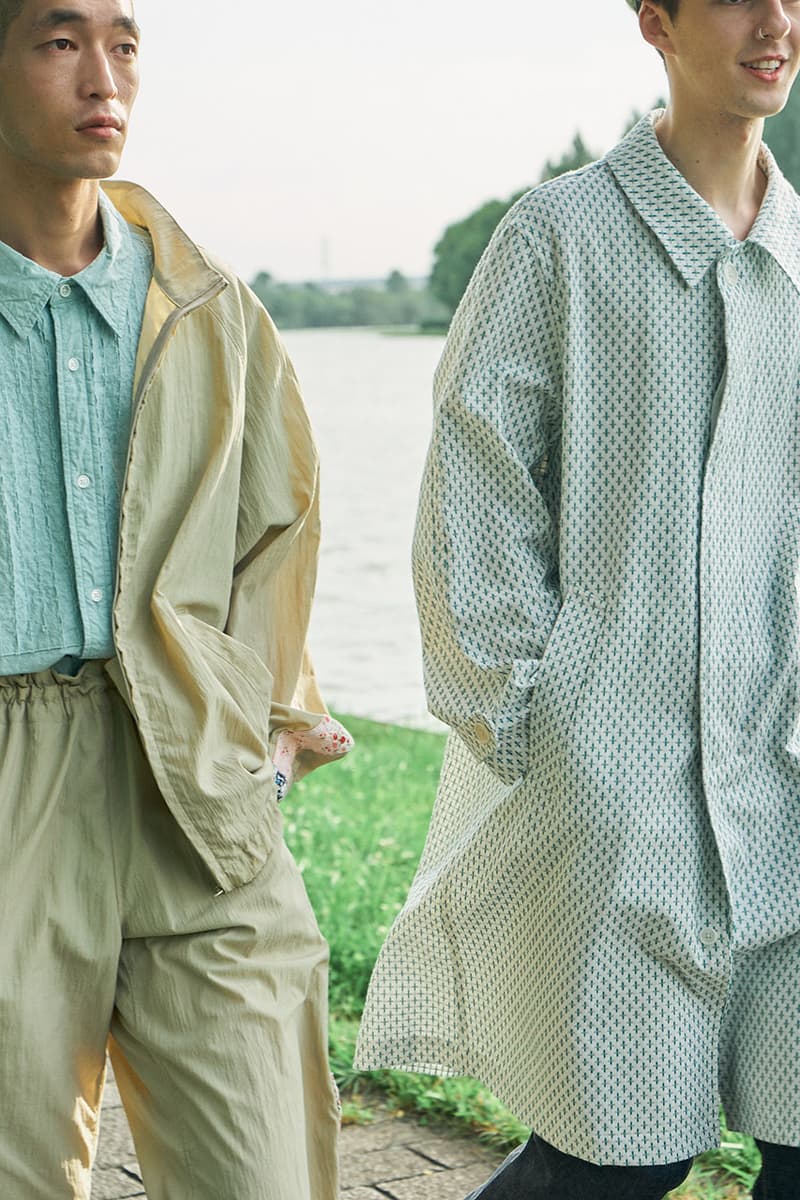 KUON Spring/Summer 2021 Collection Lookbook ss21 japan shinichiro ishibashi designer patchwork boro indigo dye sashiko