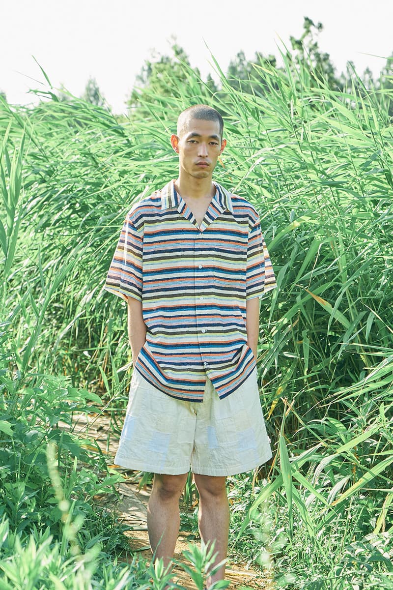 KUON Spring/Summer 2021 Collection Lookbook ss21 japan shinichiro ishibashi designer patchwork boro indigo dye sashiko