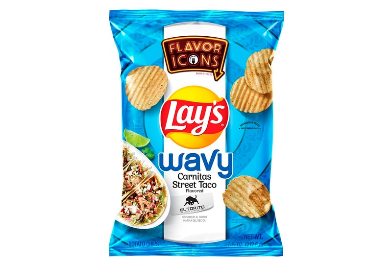 Lay's Flavor Icon Chips Line Release Grimaldi’s Party Fowl El Torito Cocina Azul Geno’s Steaks Kettle Cooked New York Style Pizza Nashville Hot Chicken Philly Cheesesteak Wavy Carnitas Street Taco Chile Relleno