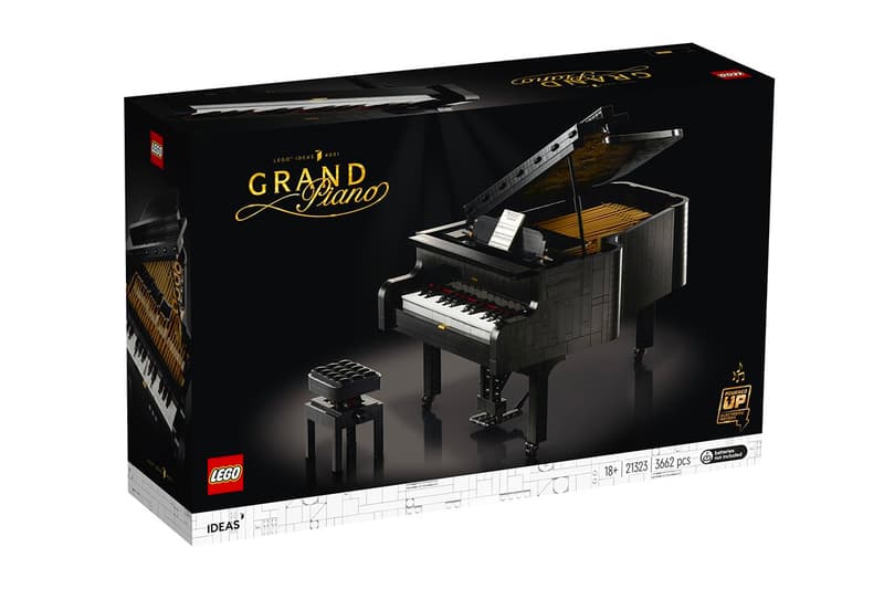 LEGO IDEAS Grand Piano Model Kit 21323 toys collectibles 3662 pieces 