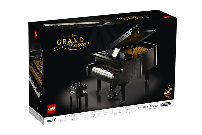 LEGO IDEAS Grand Piano Model Kit 21323 toys collectibles 3662 pieces