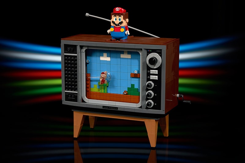 lego nintendo super mario nes console details build tv buy cop purchase release information build your own