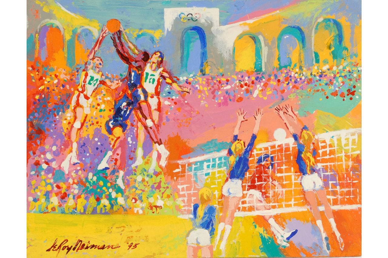 LeRoy Neiman U.S. Olympic and Paralympic Museum exhibition paintings drawings 