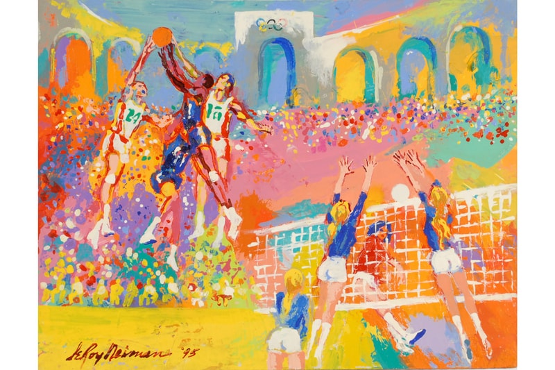 LeRoy Neiman U.S. Olympic and Paralympic Museum exhibition paintings drawings 