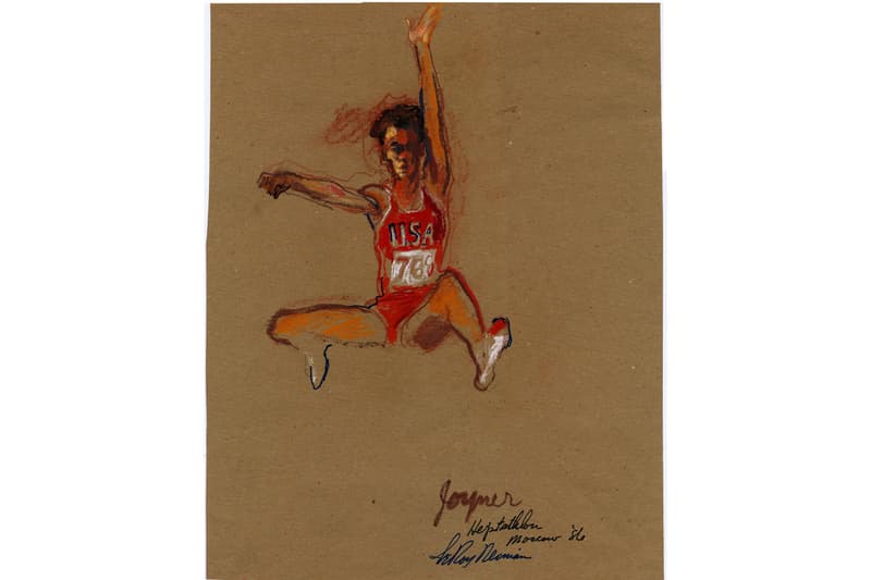 LeRoy Neiman U.S. Olympic and Paralympic Museum exhibition paintings drawings
