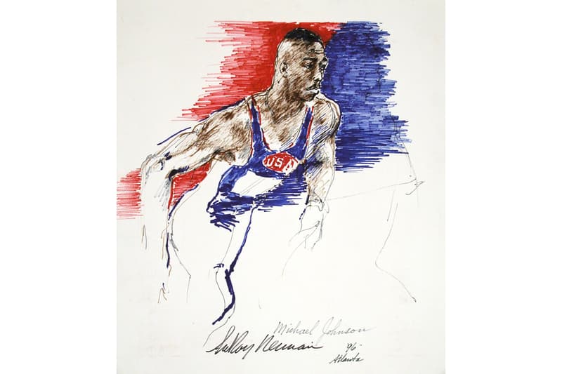 LeRoy Neiman U.S. Olympic and Paralympic Museum exhibition paintings drawings