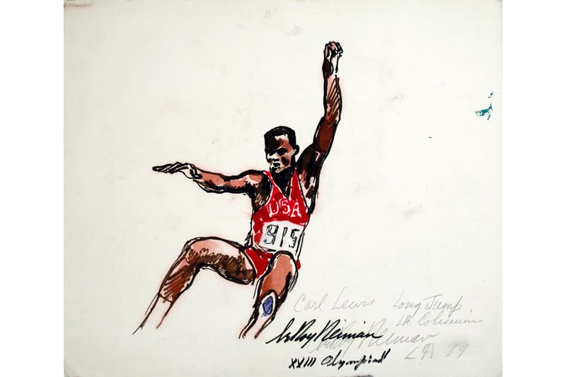 LeRoy Neiman U.S. Olympic and Paralympic Museum exhibition paintings drawings