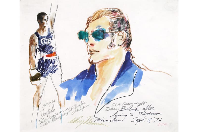 LeRoy Neiman U.S. Olympic and Paralympic Museum exhibition paintings drawings