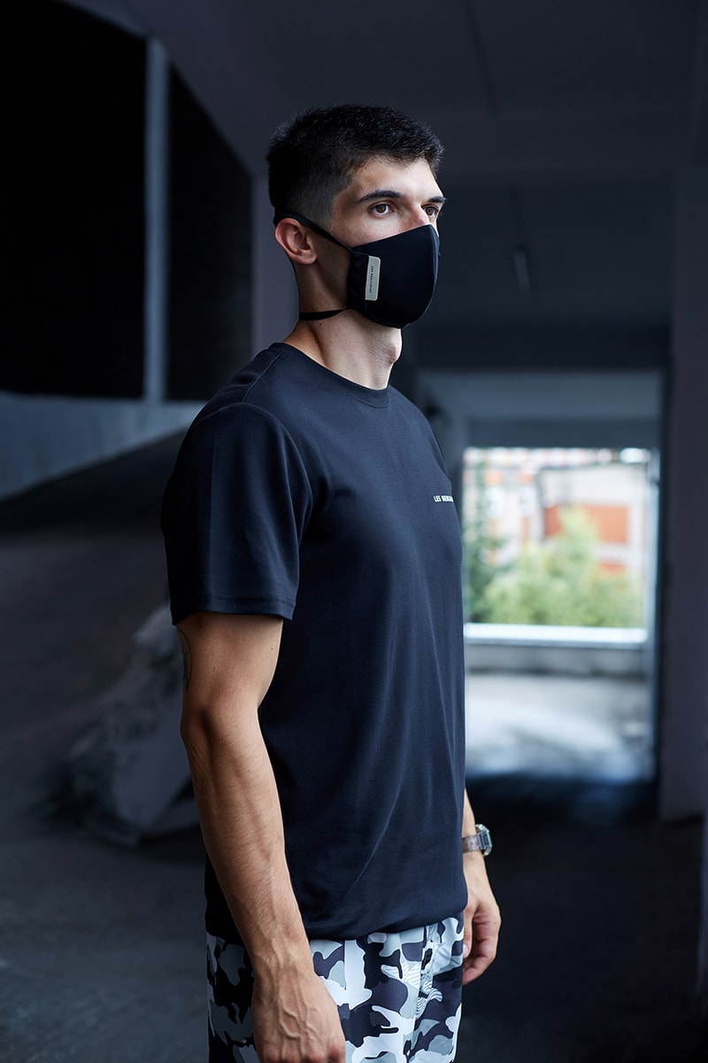 Les Benjamins Double Strap Face Mask Release Red Purple Yellow Cream Black Coronavirus COVID-19 Bünyamin Aydin