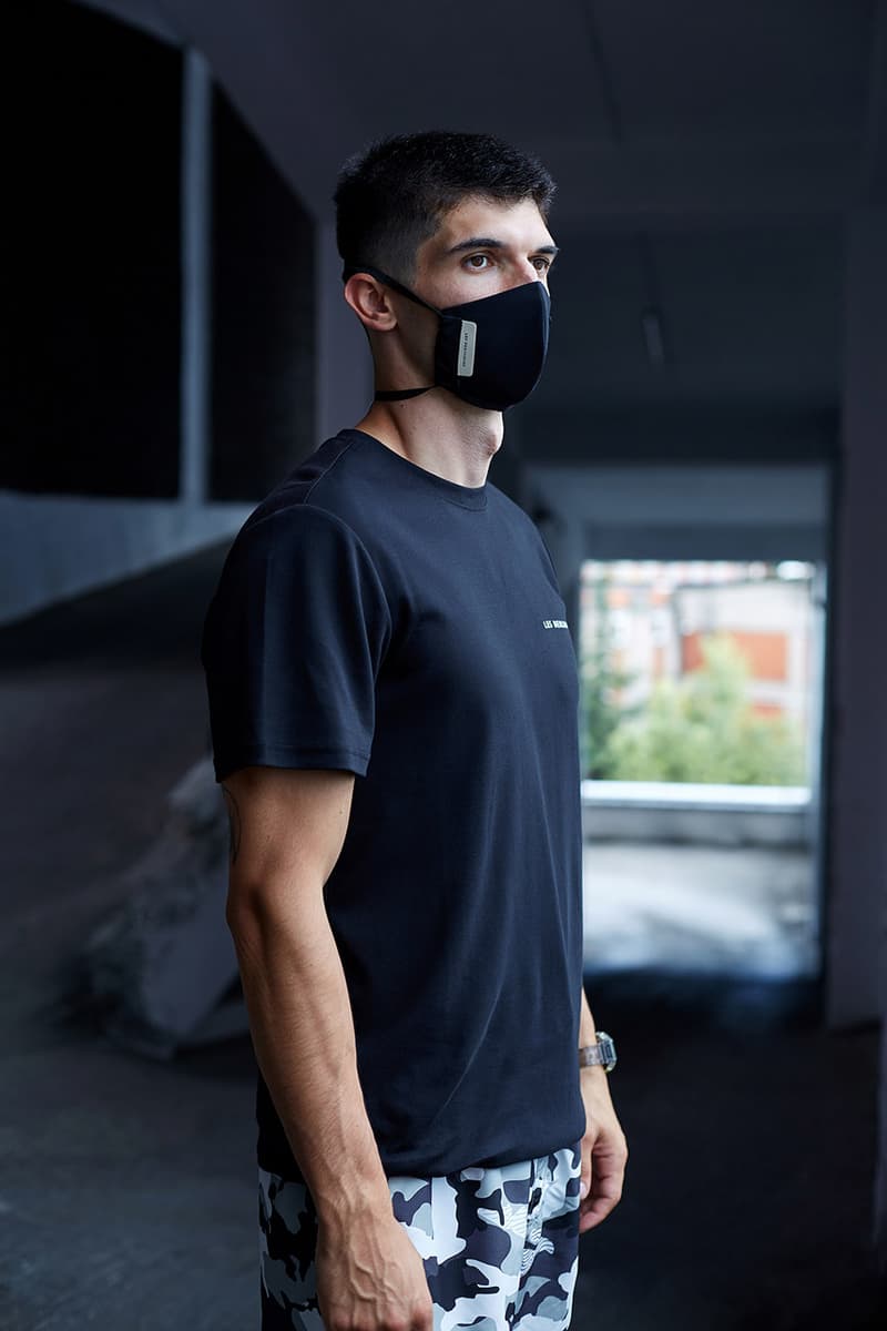 Les Benjamins Double Strap Face Mask Release Red Purple Yellow Cream Black Coronavirus COVID-19 Bünyamin Aydin