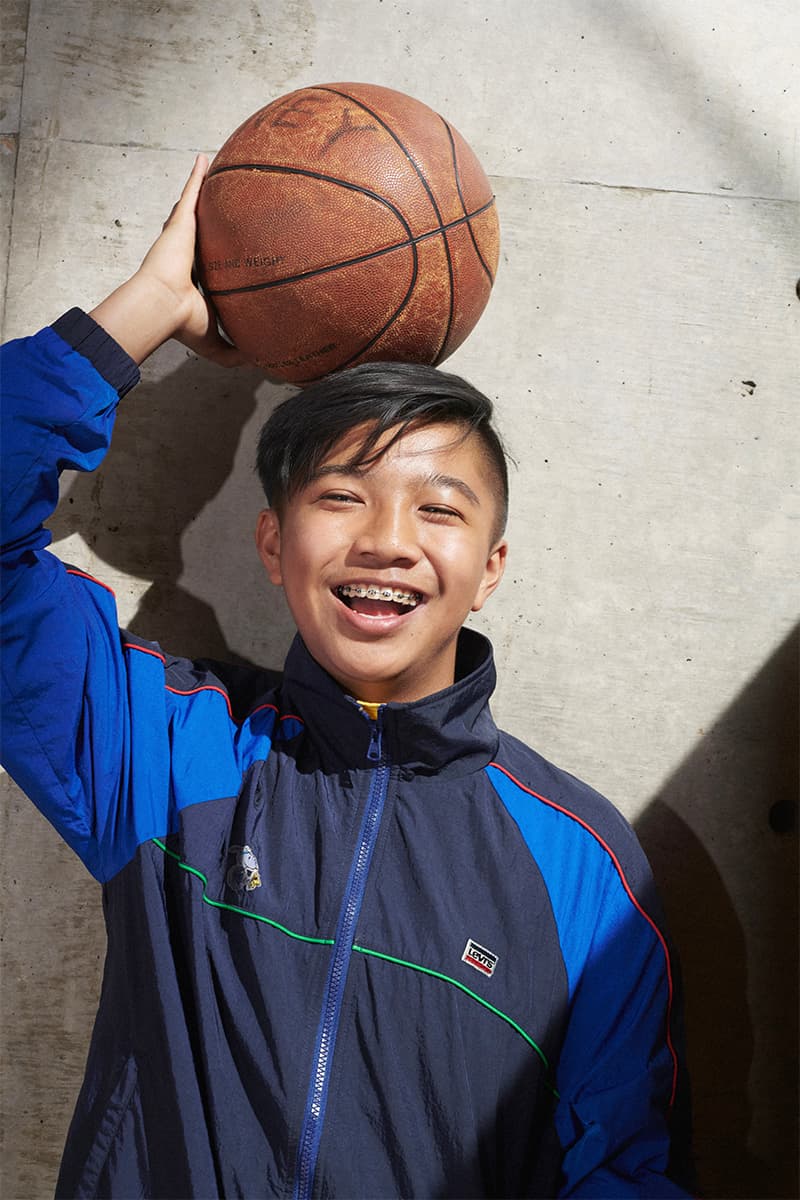 Levis Peanuts Summer 2020 Collection release info unisex football tees reversible bucket hats oversized crewneck sweatshirts tracksuit