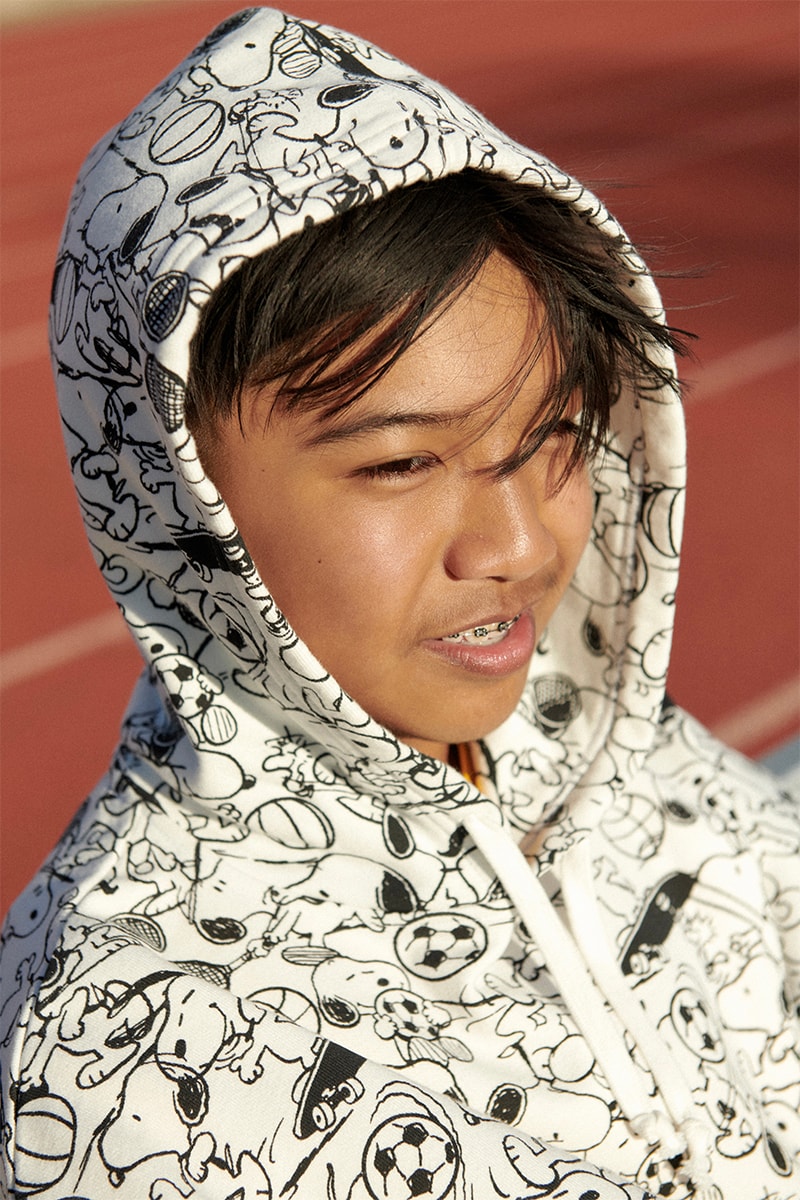 Levis Peanuts Summer 2020 Collection release info unisex football tees reversible bucket hats oversized crewneck sweatshirts tracksuit