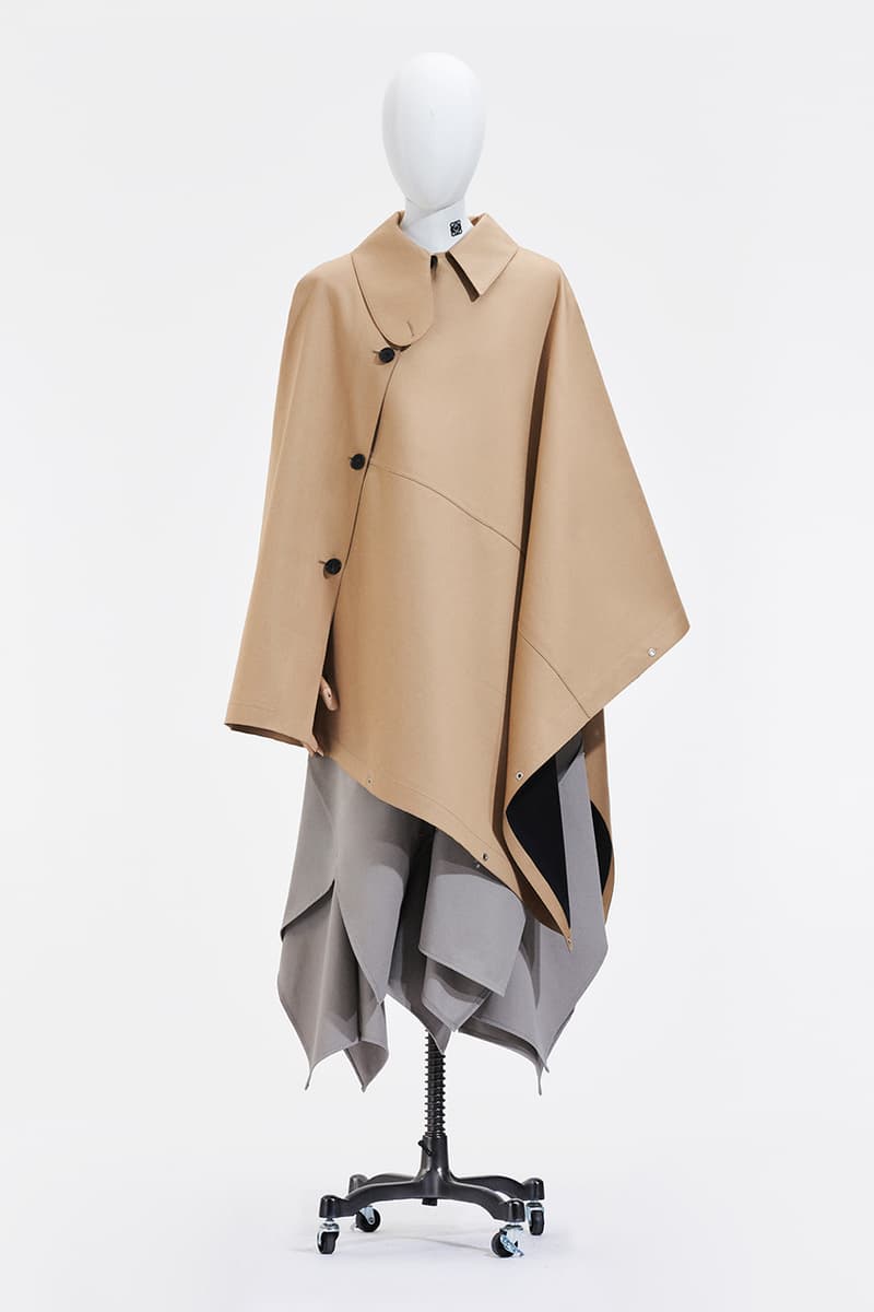 LOEWE Spring/Summer 2021 Collection Jonathan Anderson Menswear "Show In a Box" Loafers Mules Outerwear Bags Capes Draping Runway Paris Fashion Week