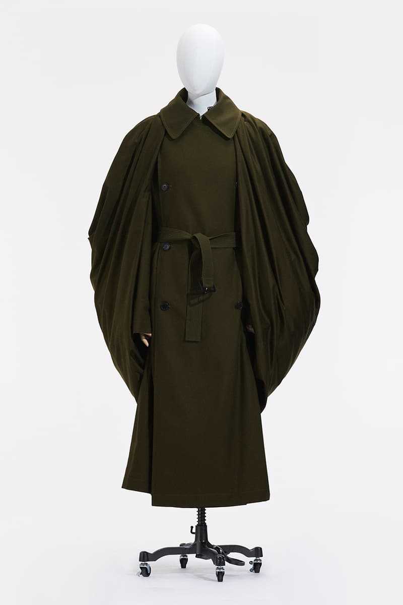 LOEWE Spring/Summer 2021 Collection Jonathan Anderson Menswear "Show In a Box" Loafers Mules Outerwear Bags Capes Draping Runway Paris Fashion Week