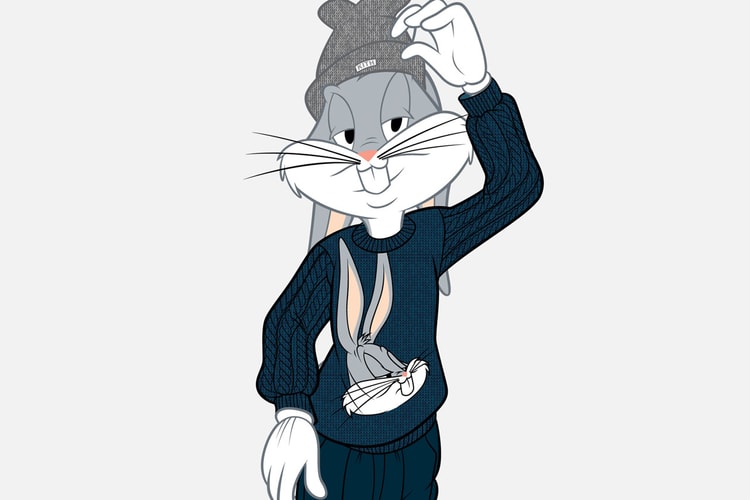 Bugs Bunny Models the 'Looney Tunes' x KITH Capsule