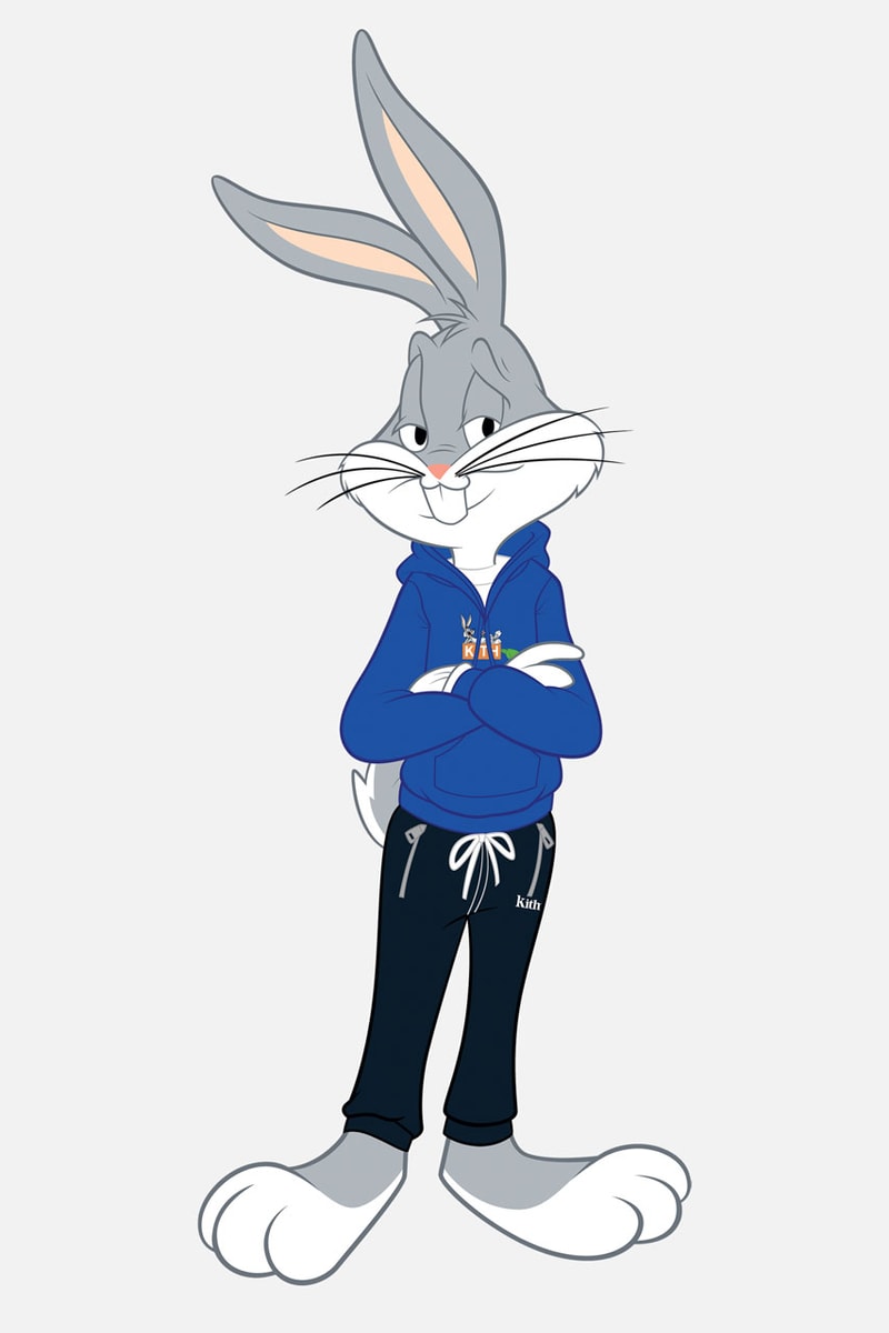 'Looney Tunes' x KITH Clothing Collaboration Converse sneakers chuck taylor all star 70s bugs bunny lookbook plushes rug cartoon interview ronnie fieg 