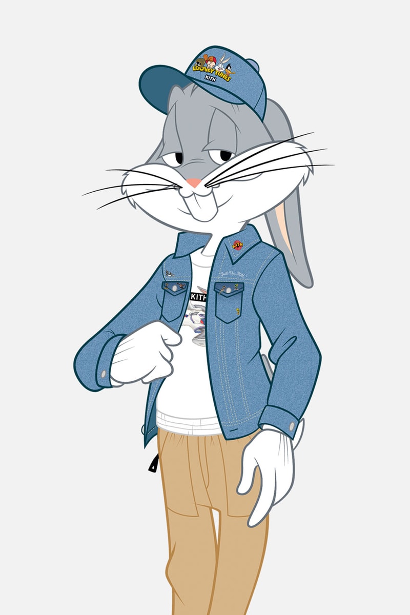 'Looney Tunes' x KITH Clothing Collaboration Converse sneakers chuck taylor all star 70s bugs bunny lookbook plushes rug cartoon interview ronnie fieg