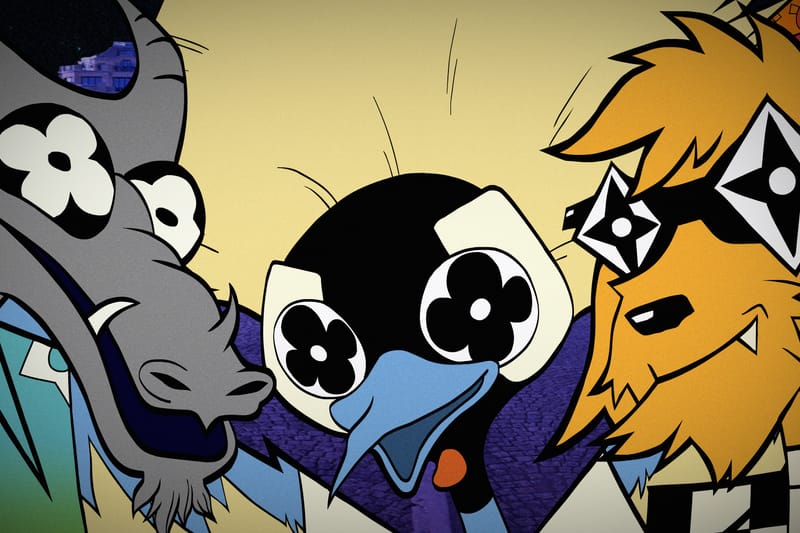 Louis Vuitton Introduces "Zoooom With Friends" Characters in SS21 Video