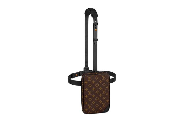 Louis Vuitton's Classic Monogram Gets Emboldened Over Utility Side Bag