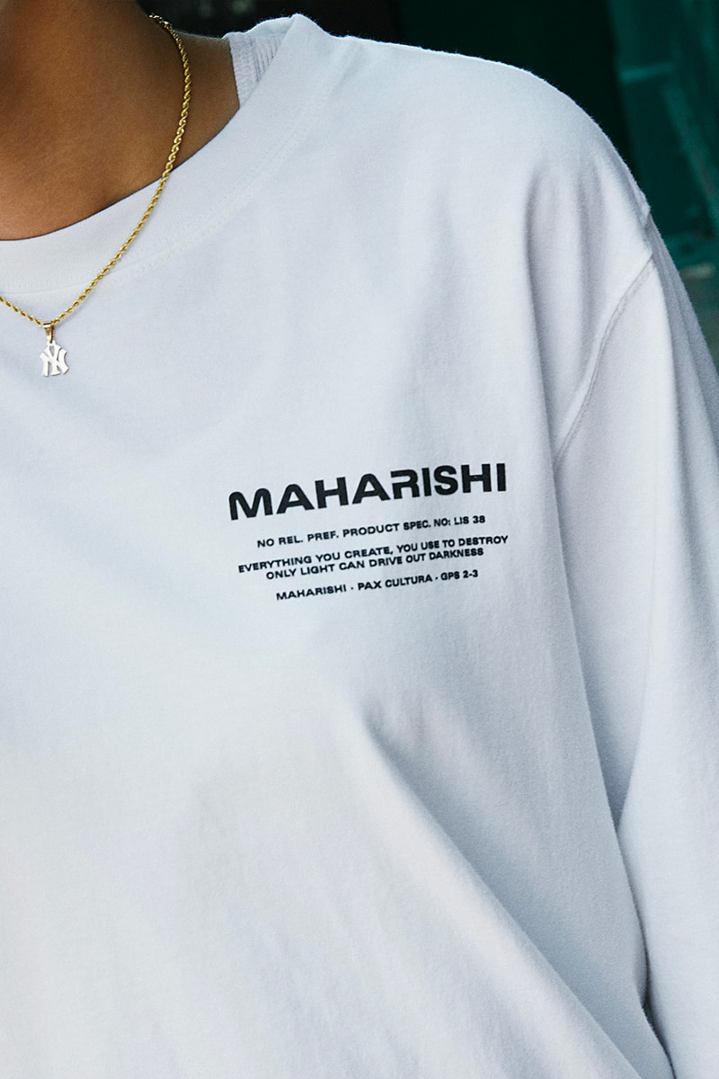 maharishi NYC MILTYPE Spring Summer 2020 Capsule menswear streetwear ss20 collection t shirts hoodies graphics the fifth element new york city manhattan